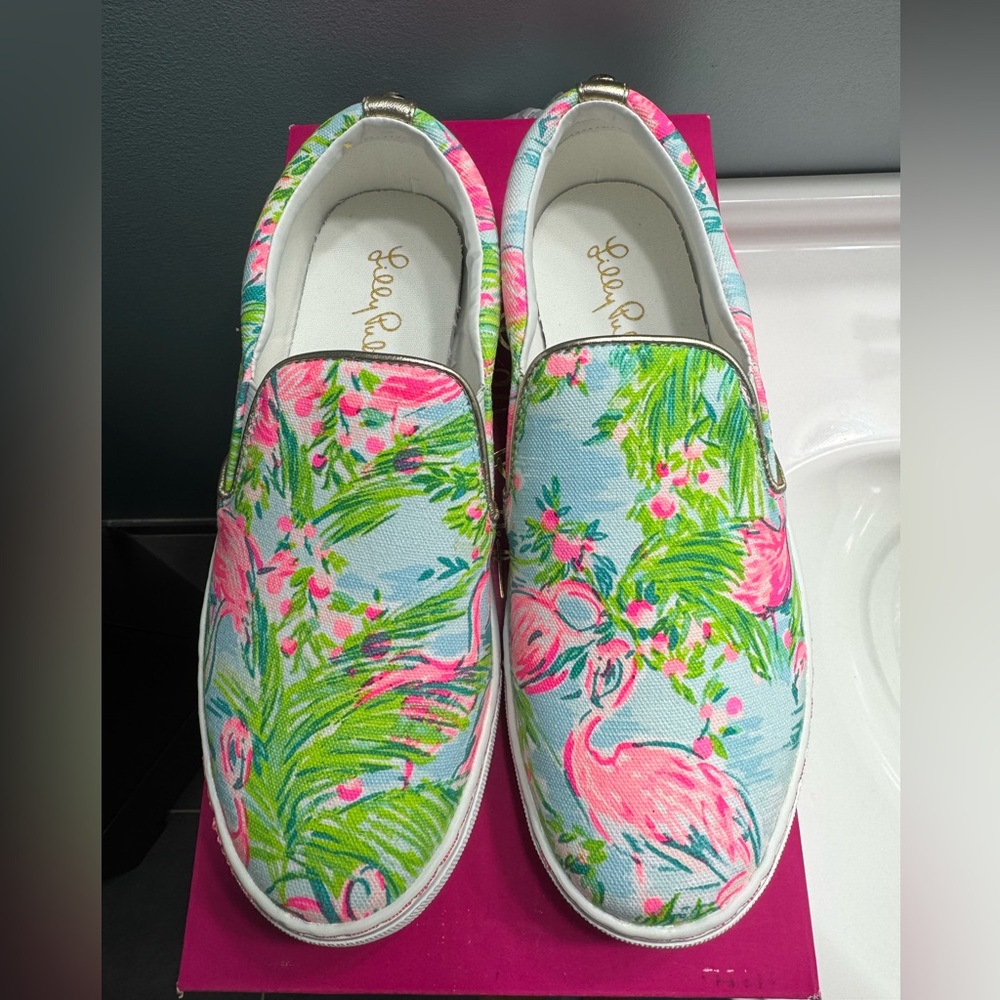 NWT Lilly Pulitzer Julie Sneaker- Floridita